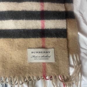 Burberry scarf